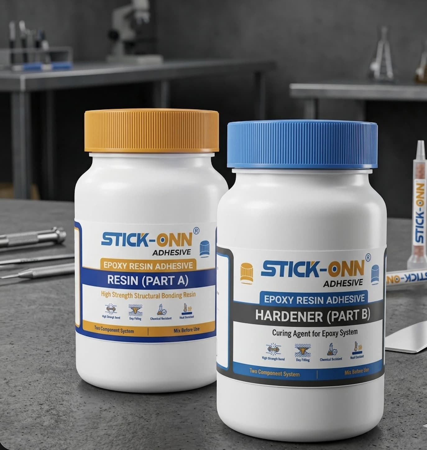 Stick-Onn Epoxy Resin Adhesive — speciality adhesive by Stick-Onn India